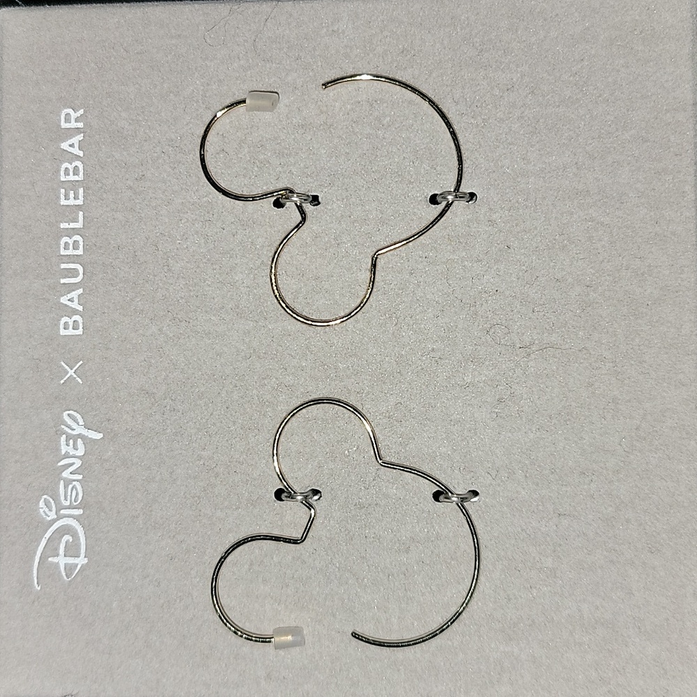 Disney x Baublebar mickey earrings